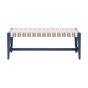 Atlas Causeway Bench - Minimalist Design with Sustainable Craftsmanship for Elegant Living Spaces Blue SE11010-03