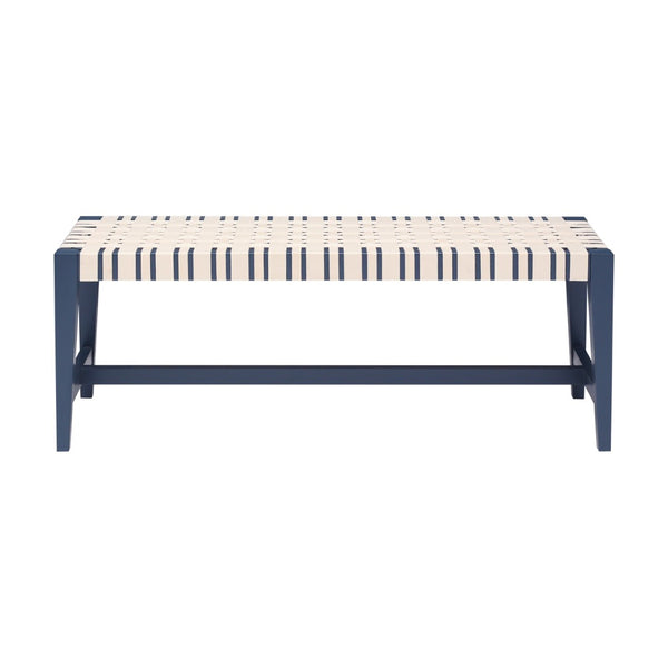 Atlas Causeway Bench - Minimalist Design with Sustainable Craftsmanship for Elegant Living Spaces Blue SE11010-03