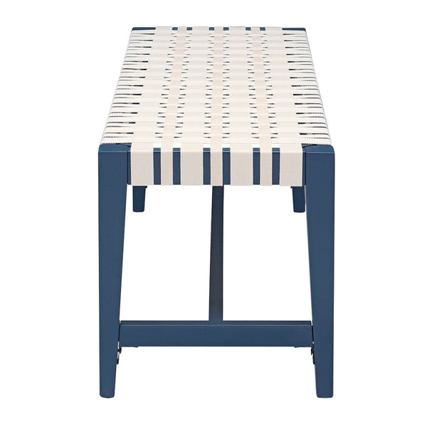 Atlas Causeway Bench - Minimalist Design with Sustainable Craftsmanship for Elegant Living Spaces Blue SE11010-03