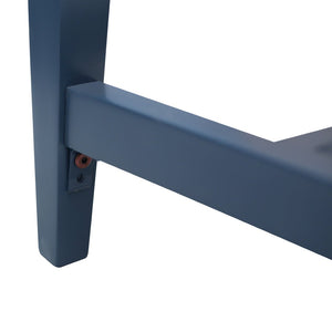 Atlas Causeway Bench - Minimalist Design with Sustainable Craftsmanship for Elegant Living Spaces Blue SE11010-03