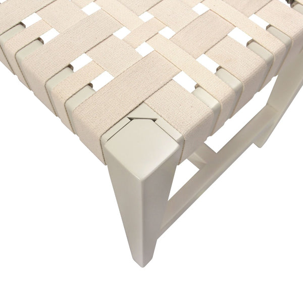 Atlas Causeway Bench - Minimalist Design with Sustainable Craftsmanship for Elegant Living Spaces Off White SE11010-04