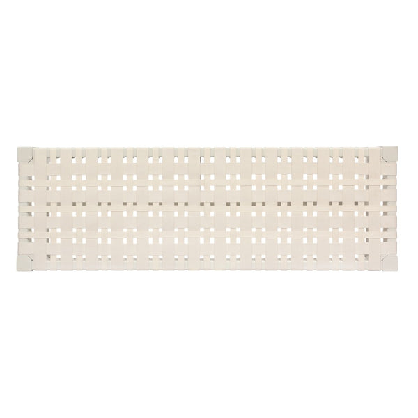 Atlas Causeway Bench - Minimalist Design with Sustainable Craftsmanship for Elegant Living Spaces Off White SE11010-04