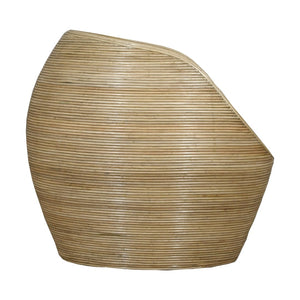 Atlas Gentong Chair - Handcrafted Natural Rattan Cane Seating with Vintage Charm for Coastal Interiors SE11021-01