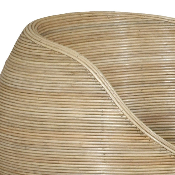 Atlas Gentong Chair - Handcrafted Natural Rattan Cane Seating with Vintage Charm for Coastal Interiors SE11021-01