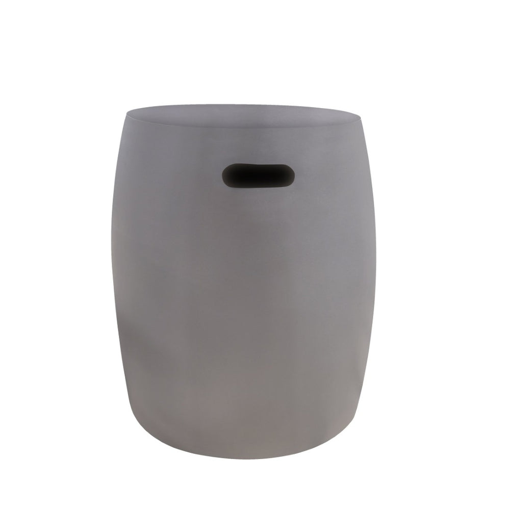 Atlas Hive Accent Stool - Handcrafted Waxed Concrete with Polished Finish, Versatile Modern Seating Solution SE11024-01