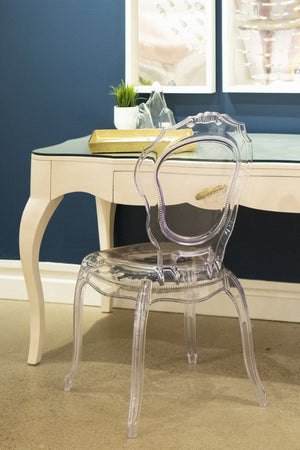 Atlas Vie En Rose Chair Set of 2 - Modern Acrylic Elegance for Dining, Office & Living Space Décor SE11062-01S