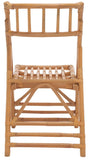 Safavieh Maja Rattan Folding Accent Chair - Set of 2 XII23 Honey Rattan SEA7042B-SET2