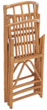 Safavieh Maja Rattan Folding Accent Chair - Set of 2 XII23 Honey Rattan SEA7042B-SET2