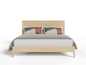 VIG Furniture Modrest Seattle - Modern Natural Oak Bed VGWD-SEA-QBKB-BED