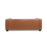 Christopher Knight Home® - Noble House - Goyette Contemporary Faux Leather 3 Seater Sofa