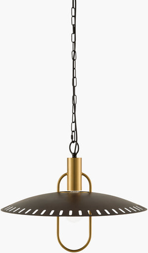 Livabliss Seget Raw Iron Industrial Pendant Light for Dining Rooms and High Ceiling Entryways SEG-001