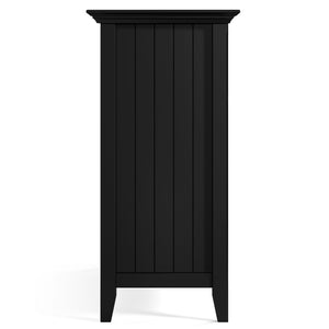 English Elm Bedford Sideboard Buffet With Wine Rack - Elegant Black Storage Solution For Dining & Living Spaces B136P158481