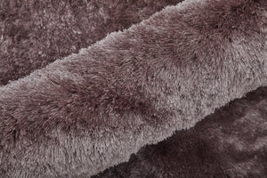 Feizy Rugs Indochine Plush Hand-tufted Polyester Shag Rug - Luxurious High Pile For Contemporary Spaces Purple,Pink Polyester 4944550famt000c50