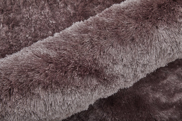 Feizy Rugs Indochine Plush Hand-tufted Polyester Shag Rug - Luxurious High Pile For Contemporary Spaces Purple,Pink Polyester 4944550famt000c50