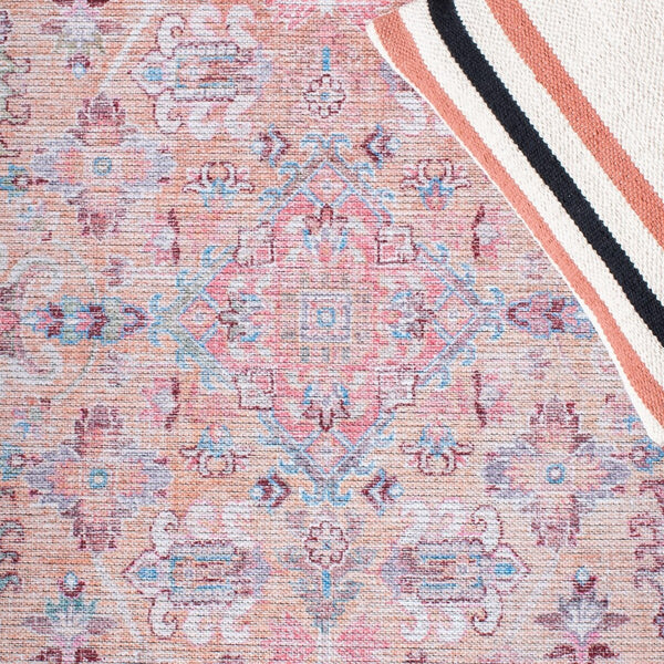 Safavieh Serapi 515 Power Loomed Transitional Rug Beige / Pink 3'-3" x 5'