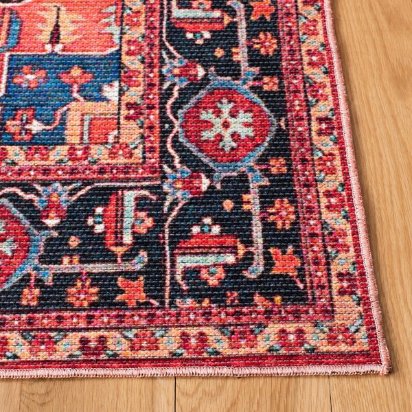 Safavieh Serapi 534 Power Loomed Transitional Rug Red / Blue 10' x 14'