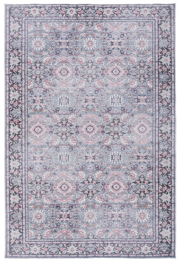 Safavieh Serapi 584 Power Loomed Transitional Rug Grey / Pink 3'-3" x 5'