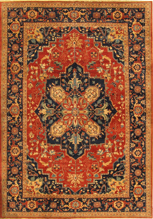Pasargad Home Serapi Collection Hand-knotted Wool Area Rug - Timeless Style For Elegant Interiors   P-22 12x18