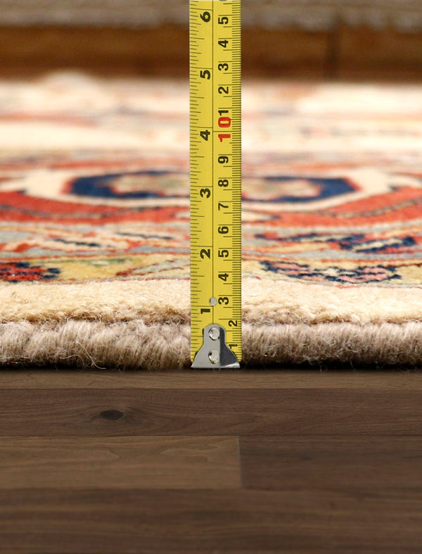 Pasargad 'S Serapi Collection Hand-knotted Premium Lambs-wool Area Rug For Bold Home Décor   Pb-20 Ivory 12x18