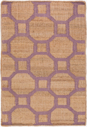 Surya Seaport 2' X 3' Handmade Jute And Viscose Rug - Elegant Global Design For Charming Home Decor Brown Jute,Viscose Set3006-3353