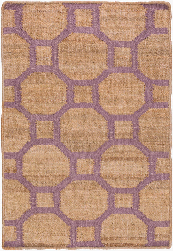 Surya Seaport 2' X 3' Handmade Jute And Viscose Rug - Elegant Global Design For Charming Home Decor Brown Jute,Viscose Set3006-3353