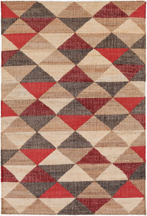 Surya Seaport Handmade Jute Viscose Flatweave Area Rug for Modern Living Spaces SET3047-576