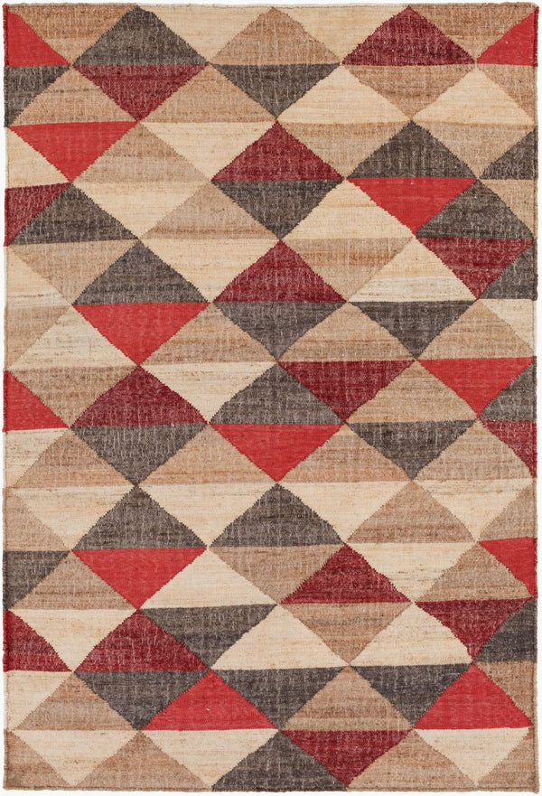 Surya Seaport Handmade Jute Viscose Flatweave Area Rug for Modern Living Spaces SET3047-576