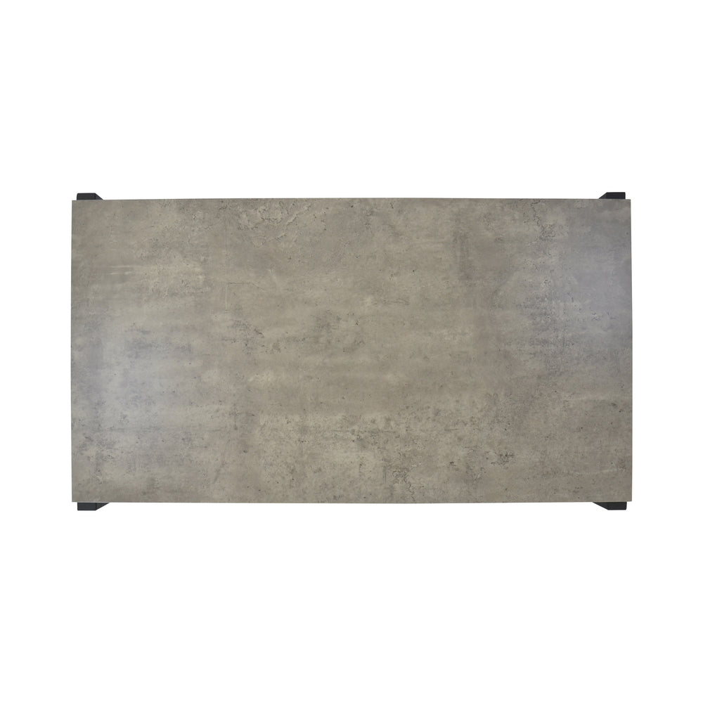 English Elm Christopher Knight Home® - COFFEE table with Black-Brown MDF finish, modern farmhouse design, sturdy 48" L surface, versatile storage options 63211.00LCONRT