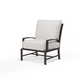 La Jolla Club Chair in Canvas Flax w/ Self Welt SW401-21-FLAX-STKIT Sunset West