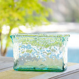 Oceana Organic Glass Rectangle Vase ECL30095 Park Hill