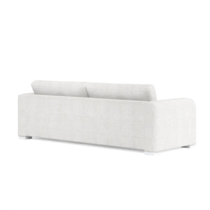 A.R.T. Furniture Rothko Sofa - Contemporary Driftwood Finish With Low Profile, Plush Cushions & Durable Design Features White Rubberwood Solids,Foam,Fabric,Metal 529501-5517