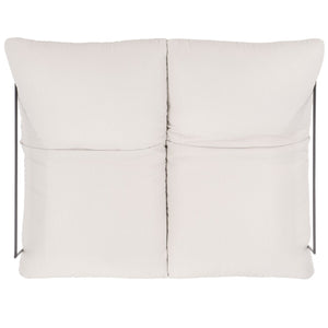 Safavieh Portland Pillow Top Sofa X23 Ivory / Black SFA1006A