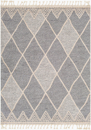 Livabliss Sofia Global Bohemian Fringe Area Rug Polypropylene Machine Woven Living Room Accent SFA2307-9212