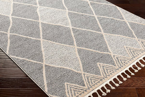 Livabliss Sofia Global Bohemian Fringe Area Rug Polypropylene Machine Woven Living Room Accent SFA2307-9212
