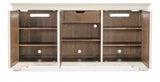 Americana Entertainment Credenza 7050-55472-02 Whites/Creams/Beiges Americana Collection 7050-55472-02 Hooker Furniture