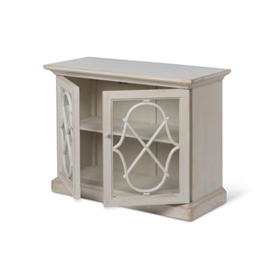 Park Hill Adeline Wood Console with Glass Doors EFC20133