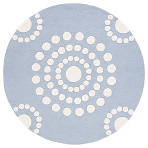 Safavieh Safavieh Kids 924 Hand Tufted Kids Rug Blue / Ivory SFK924M-8