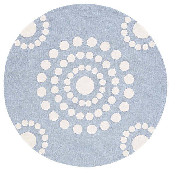 Safavieh Safavieh Kids 924 Hand Tufted Kids Rug Blue / Ivory SFK924M-8
