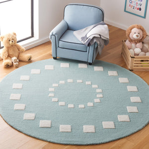 Safavieh Safavieh Kids 925 Hand Tufted Kids Rug Turquoise / Ivory SFK925K-6R