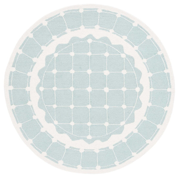 Safavieh Safavieh Kids 927 Hand Tufted Kids Rug Turquoise / Ivory SFK927K-8