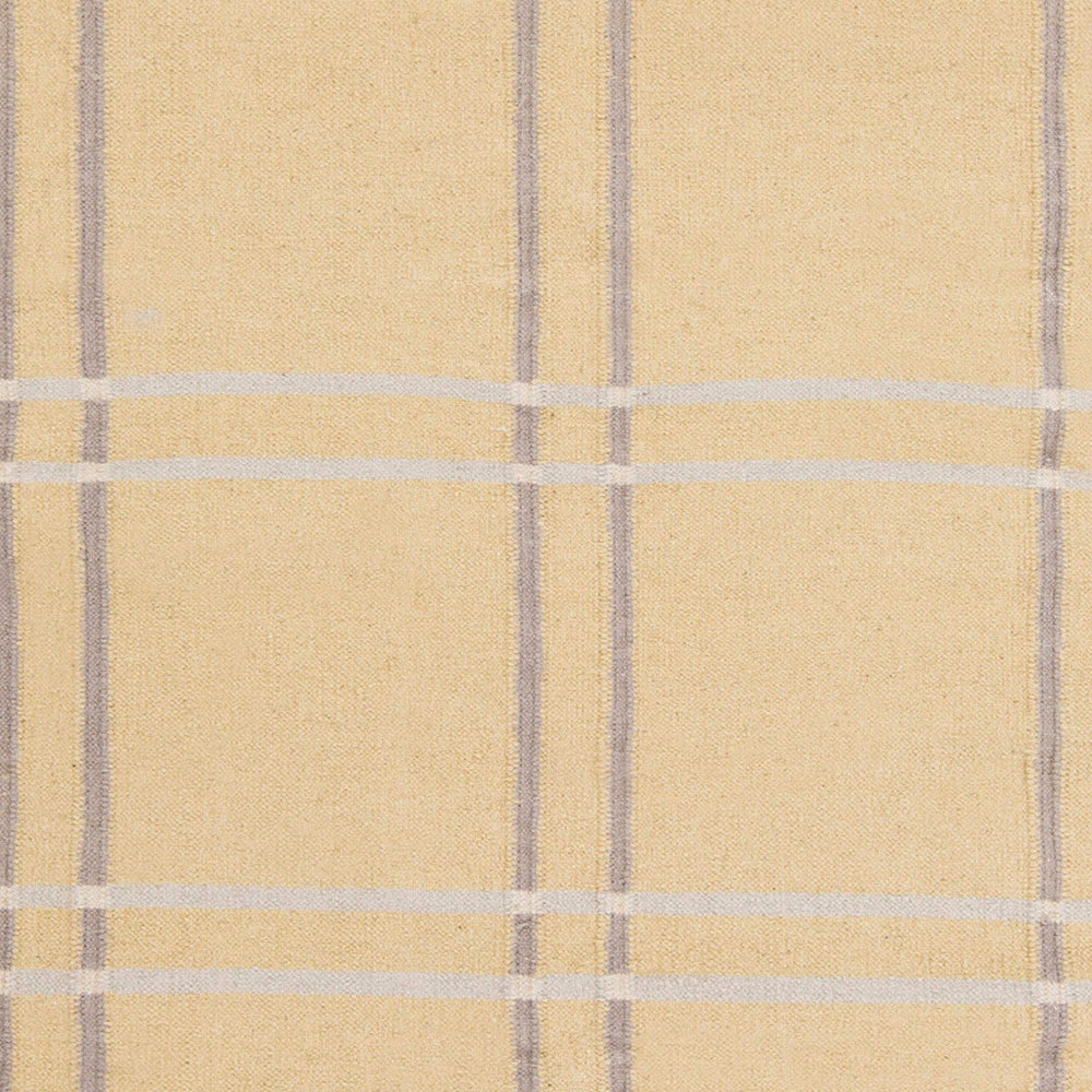 Surya Sheffield Market Sfm-8004 2'6" X 8' Durable Handmade Wool Rug For Modern Decor - Limited Warranty Tan Wool Sfm8005-23