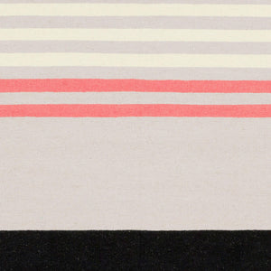 Surya Sheffield Market Sfm-8004 2'6" X 8' Durable Handmade Wool Rug For Modern Decor - Limited Warranty Pink Wool Sfm8006-3353