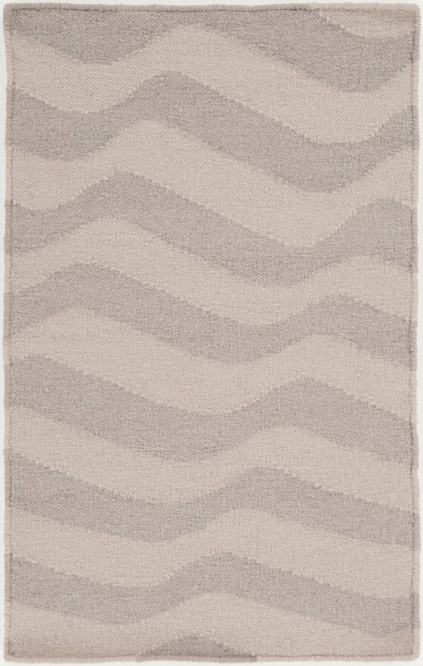 Surya Sheffield Market Sfm-8004 2'6" X 8' Durable Handmade Wool Rug For Modern Decor - Limited Warranty Slate Wool Sfm8010-23