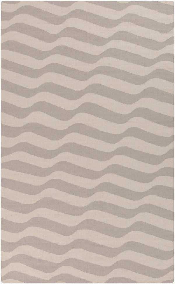 Surya Sheffield Market Sfm-8004 2'6" X 8' Durable Handmade Wool Rug For Modern Decor - Limited Warranty Slate Wool Sfm8010-58