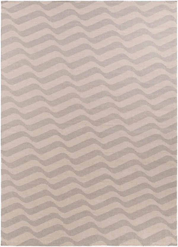 Surya Sheffield Market Sfm-8004 2'6" X 8' Durable Handmade Wool Rug For Modern Decor - Limited Warranty Slate Wool Sfm8010-811