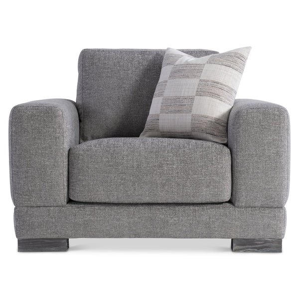 Bernhardt Bernhardt Lars Chair — Modern Geometric Silhouette With Deep Cushioning, Wide Track Arms, Customizable Fabric - Made to Order B1262A