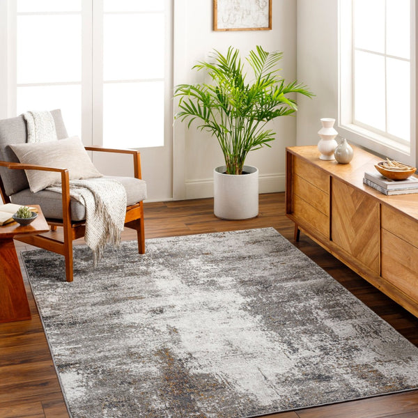 Livabliss San Francisco Geometric Area Rug Polypropylene Blend for Modern Living Spaces Tan, Ivory 5'3" x 7' SFO2309-537