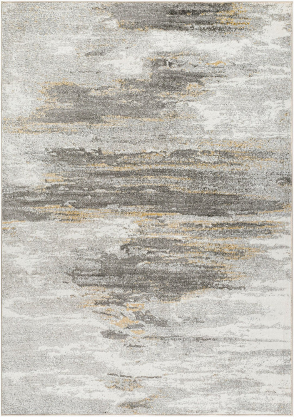 Livabliss San Francisco Geometric Area Rug Machine Woven Polypropylene Blend for Modern Living Light Gray, Ivo 9'2" x 12' SFO2311-9212
