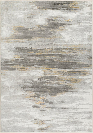 Livabliss San Francisco Geometric Area Rug Machine Woven Polypropylene Blend for Modern Living Light Gray, Ivo 9'2" x 12' SFO2311-9212