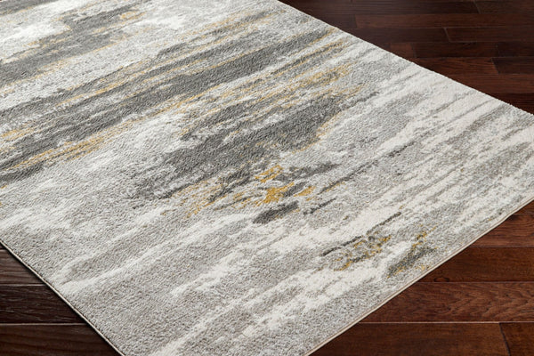 Livabliss San Francisco Geometric Area Rug Machine Woven Polypropylene Blend for Modern Living Light Gray, Ivo 9'2" x 12' SFO2311-9212